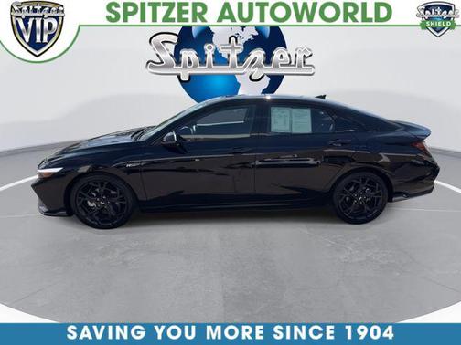 Abyss Black 2025 Hyundai ELANTRA N Line