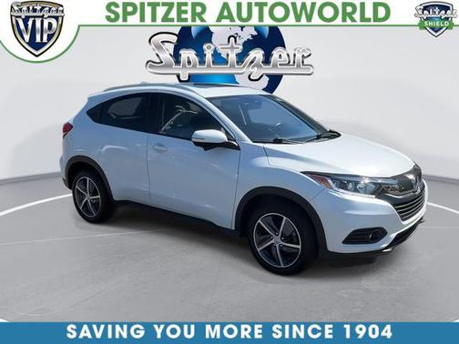 Platinum White Pearl 2021 Honda HR-V EX
