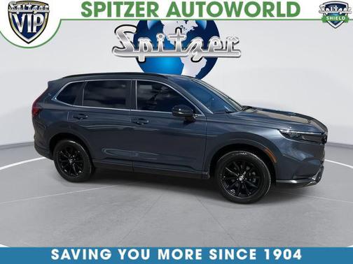 Gray 2025 Honda CR-V Hybrid Sport AWD