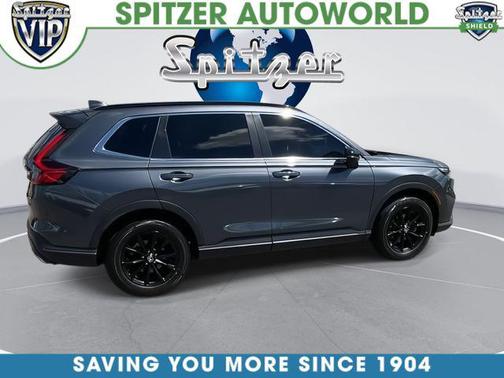 Gray 2025 Honda CR-V Hybrid Sport AWD