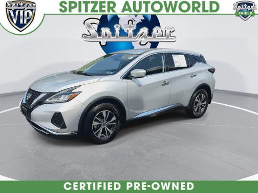 Brilliant Silver Metallic 2023 Nissan Murano S Intelligent AWD