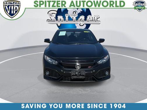 Crystal Black Pearl 2017 Honda Civic Si