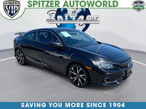 Crystal Black Pearl 2017 Honda Civic Si