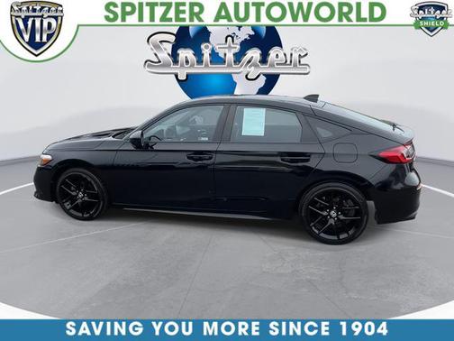 Crystal Black Pearl 2023 Honda Civic Sport