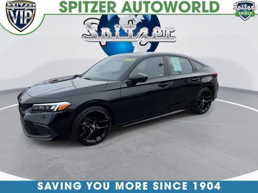 Crystal Black Pearl 2023 Honda Civic Sport