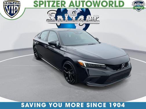 Crystal Black Pearl 2023 Honda Civic Sport