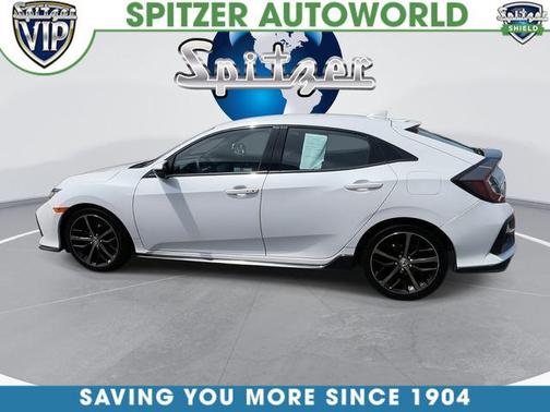 Platinum White Pearl 2021 Honda Civic Sport