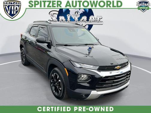 Mosaic Black Metallic 2021 Chevrolet Trailblazer LT