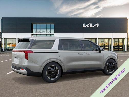 Ivory Silver 2026 Kia Carnival EX
