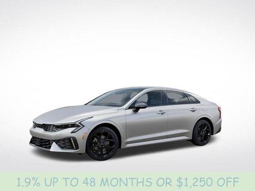 Steel Matte Gray 2026 Kia K5 GT-Line AWD