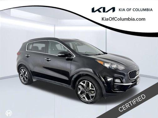 Black Cherry 2022 Kia Sportage EX