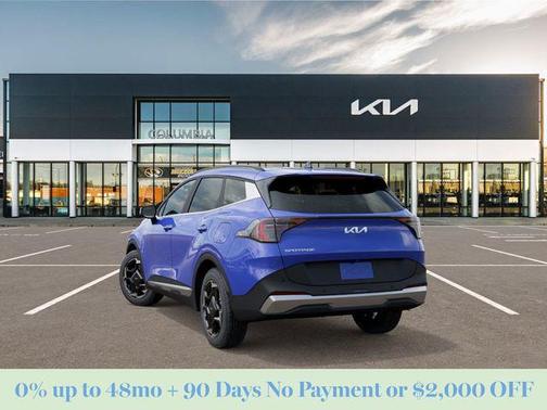 Nebular Blue 2026 Kia Sportage EX
