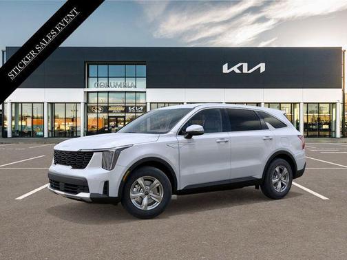 Glacial White Pearl 2026 Kia Sorento LX