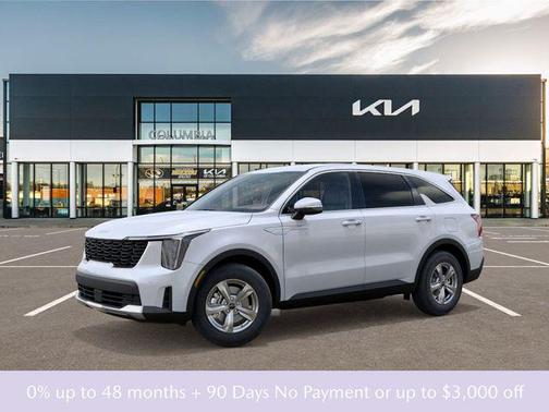 Glacial White Pearl 2026 Kia Sorento LX