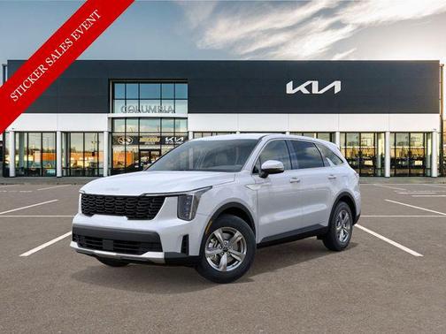 Glacial White Pearl 2026 Kia Sorento LX