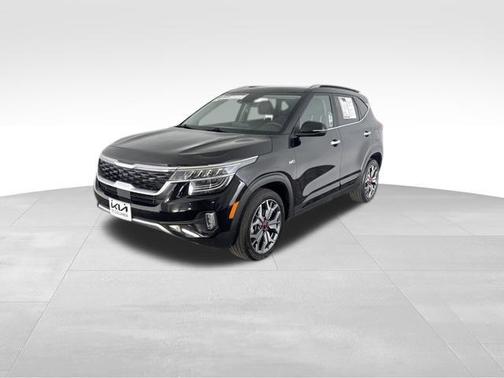 Cherry Black 2023 Kia Seltos SX Turbo