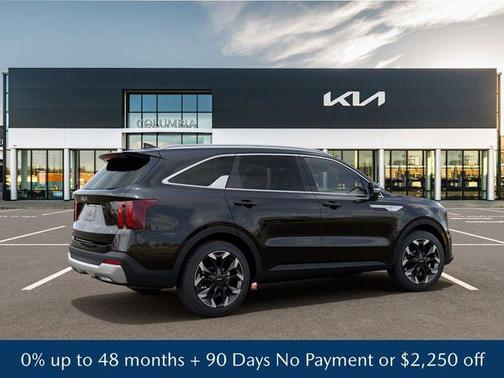 Ebony Black 2026 Kia Sorento EX