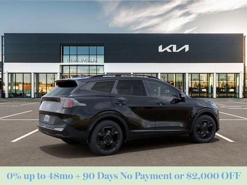 Ebony Black 2026 Kia Sportage X-Line