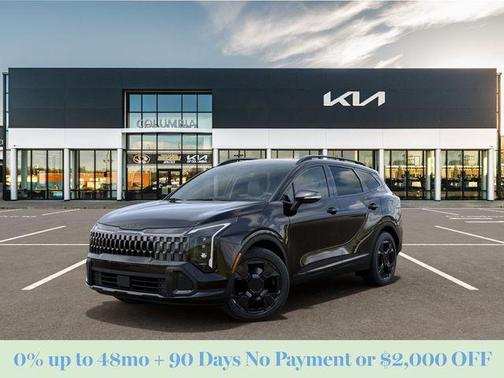 Ebony Black 2026 Kia Sportage X-Line