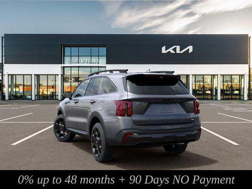 Steel Gray 2026 Kia Sorento Hybrid SX Prestige