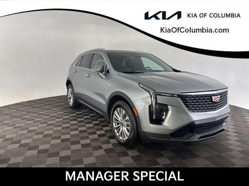 Silver Metallic 2024 Cadillac XT4 Premium Luxury