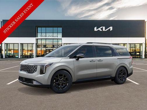 Ivory Silver 2026 Kia Carnival Hybrid SX Prestige
