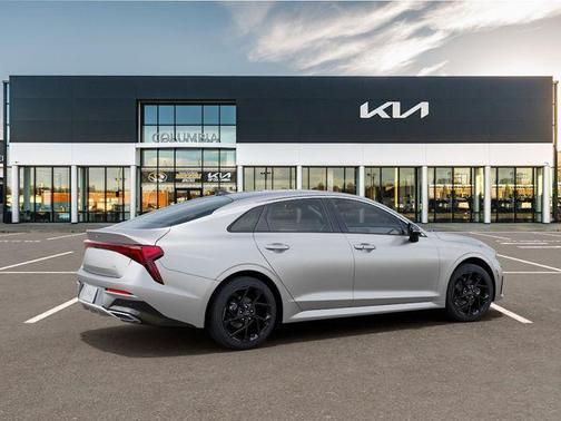 Steel Matte Gray 2026 Kia K5 GT-Line FWD