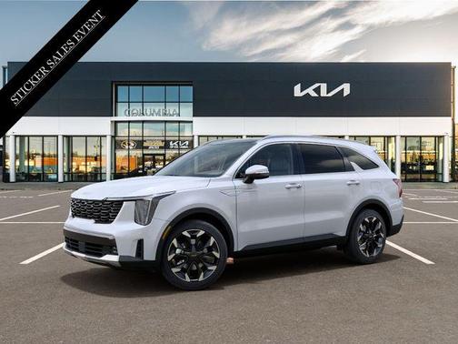 Glacial White Pearl 2026 Kia Sorento EX