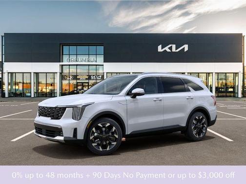 Glacial White Pearl 2026 Kia Sorento EX