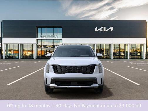 Glacial White Pearl 2026 Kia Sorento EX