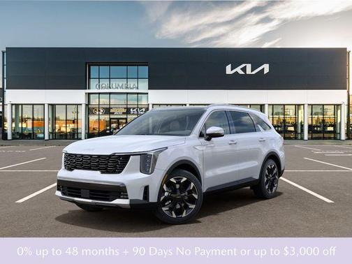 Glacial White Pearl 2026 Kia Sorento EX