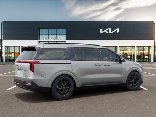 Ivory Silver 2026 Kia Carnival Hybrid SX Prestige