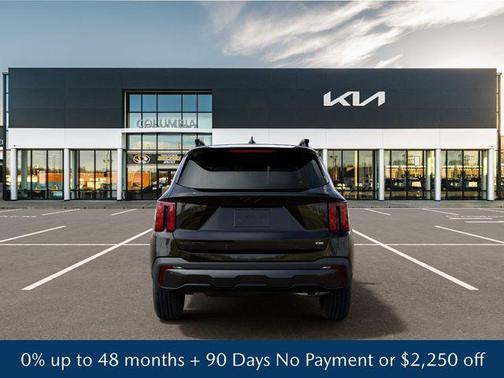 Ebony Black 2026 Kia Sorento EX