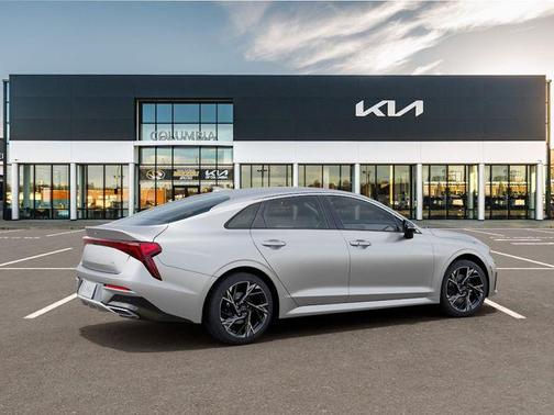 Steel Matte Gray 2026 Kia K5 GT-Line AWD