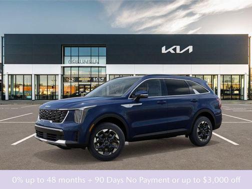 Midnight Lake Blue 2026 Kia Sorento S