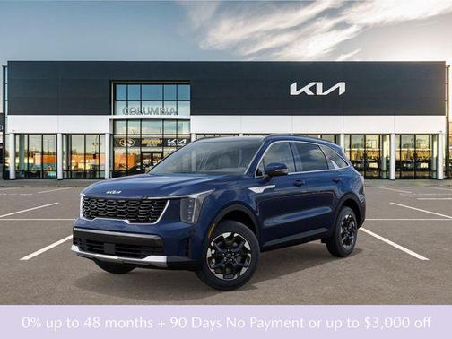 Midnight Lake Blue 2026 Kia Sorento S