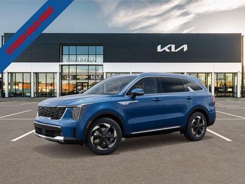 Mineral Blue 2026 Kia Sorento Hybrid EX