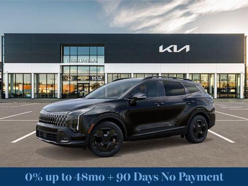 Fusion Black 2026 Kia Sportage Plug-In Hybrid X-Line Prestige