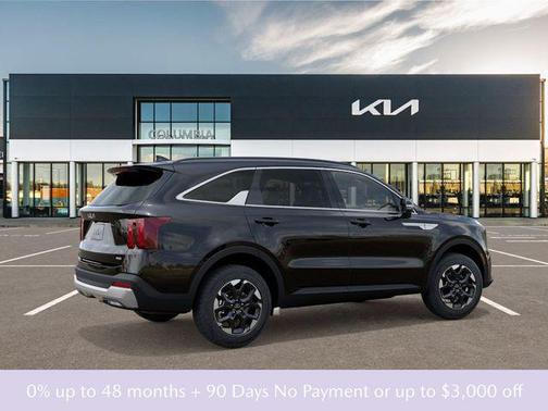 Ebony Black 2026 Kia Sorento S