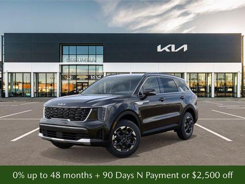 Ebony Black 2026 Kia Sorento S