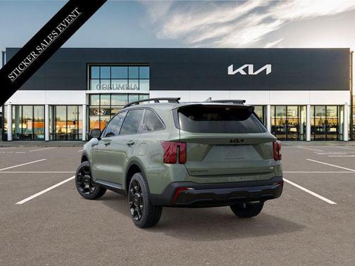 Jungle Green 2026 Kia Sorento SX