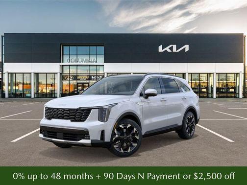 Glacial White Pearl 2026 Kia Sorento SX