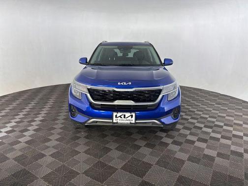 Neptune Blue 2022 Kia Seltos EX