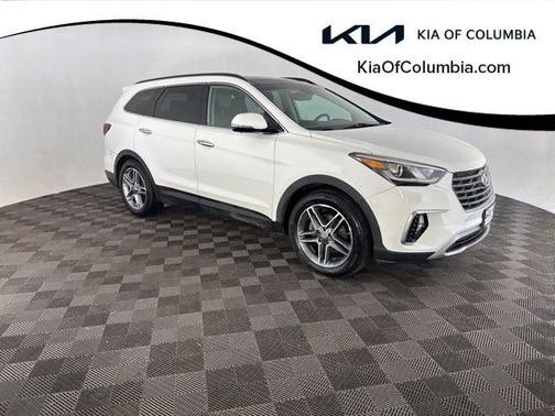Monaco White 2017 Hyundai SANTA FE SE Ultimate