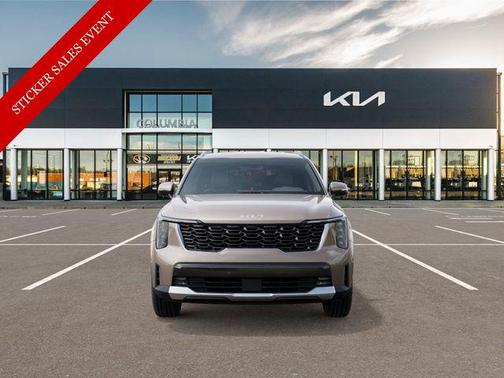 Volcanic Sand 2026 Kia Sorento Hybrid EX