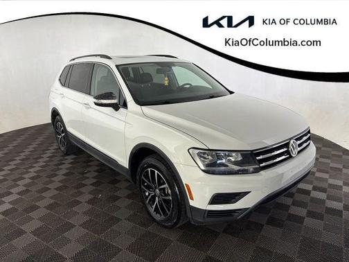 Pure White 2021 Volkswagen Tiguan 2.0T SE 4MOTION