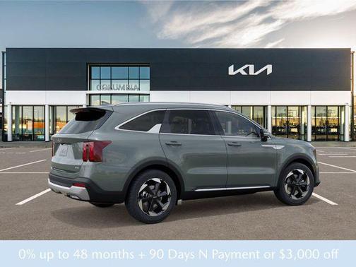 Cityscape Green 2026 Kia Sorento Hybrid EX