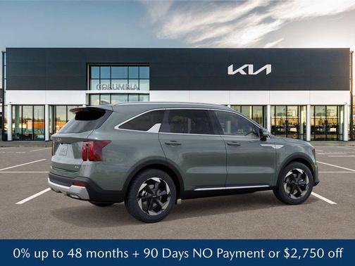 Cityscape Green 2026 Kia Sorento Hybrid EX