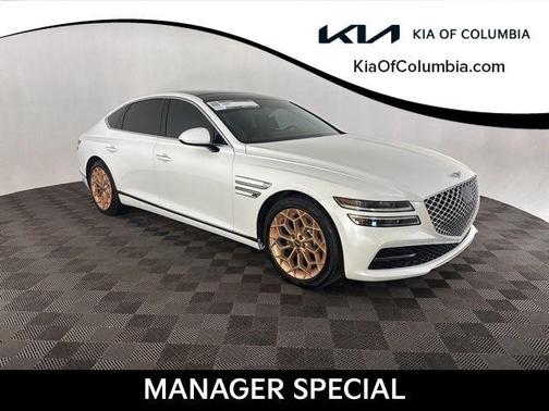 Uyuni White 2022 Genesis G80 2.5T AWD