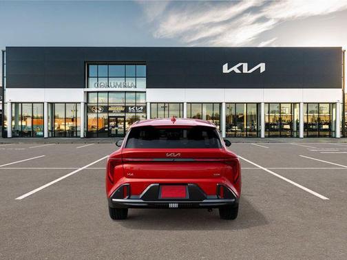 Currant Red 2026 Kia K4 GT-Line Turbo